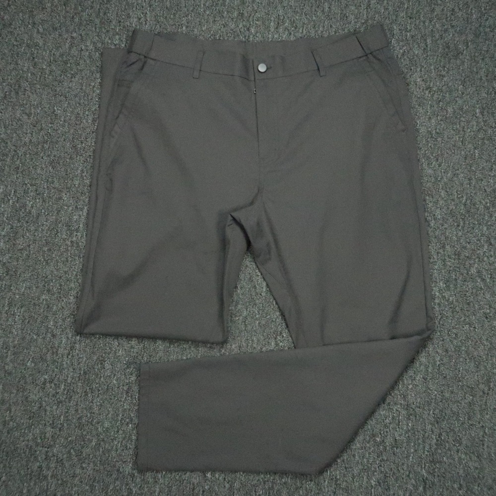 Jack Archer Pants Men 36x32 Charcoal Gray Tech Jetsetter Chino Zip Pocket‎